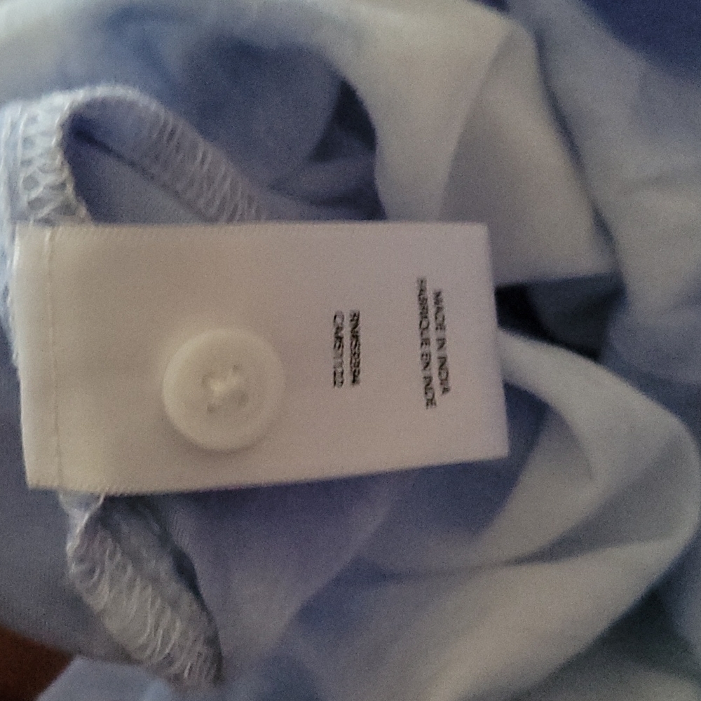 NEW BeachLunchLounge Button Up Tie Dye Hi Lo Top S - Picture 6 of 7